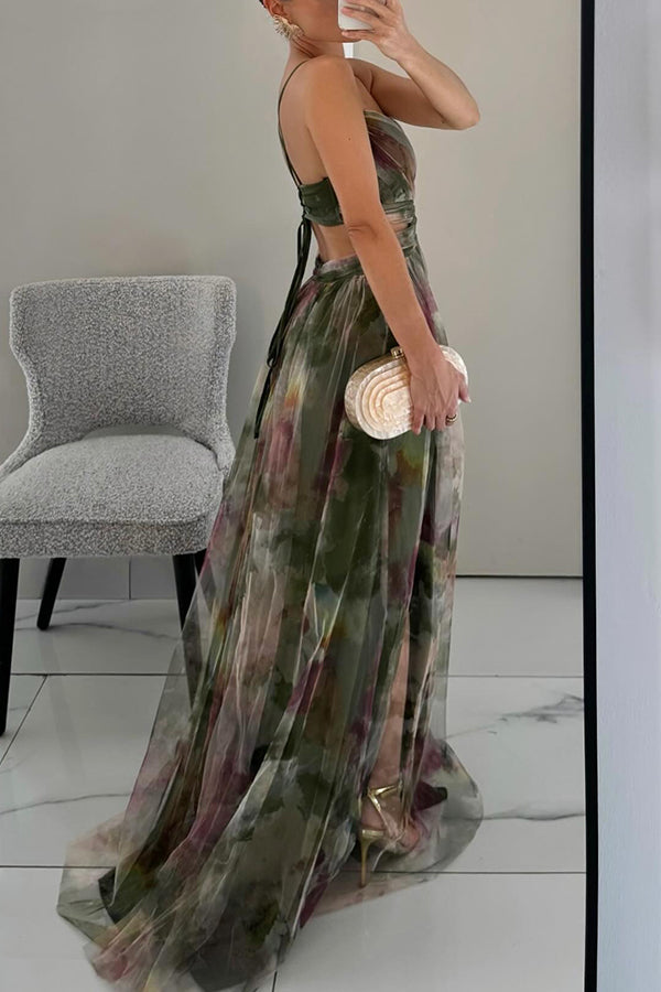 GISELLE | Vestido Maxi de Chifón