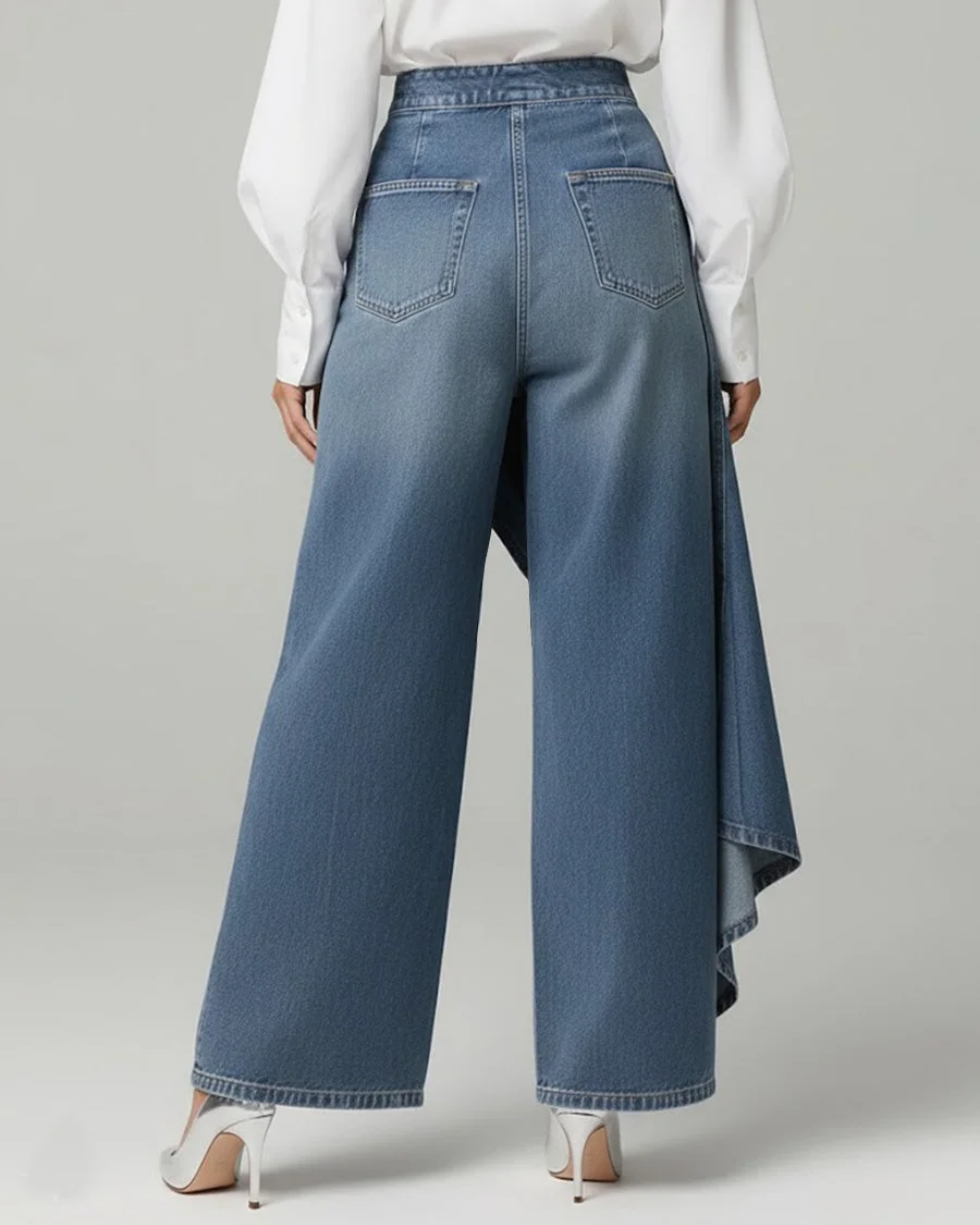 Audrey™ | Pantalón Denim Fluido