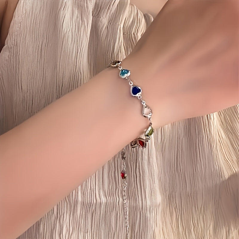 Pulsera en forma de corazón