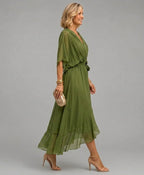 Monica | Vestido en V