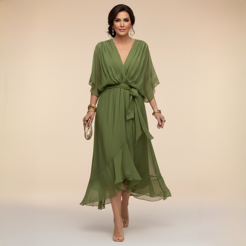 Monica | Vestido en V
