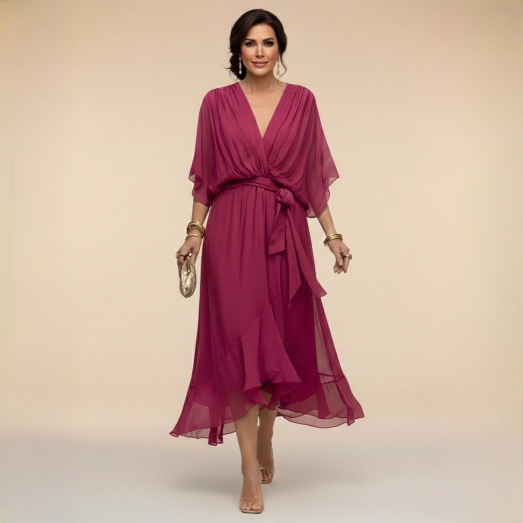 Monica | Vestido en V