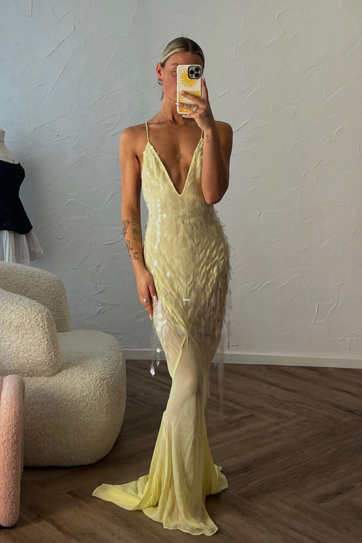 Aaliyah™ | Vestido maxi