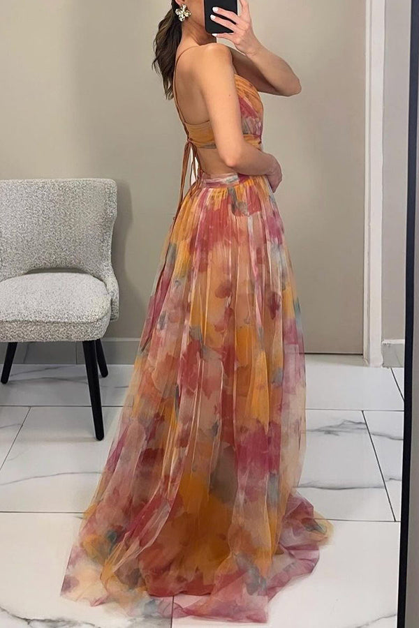 GISELLE | Vestido Maxi de Chifón