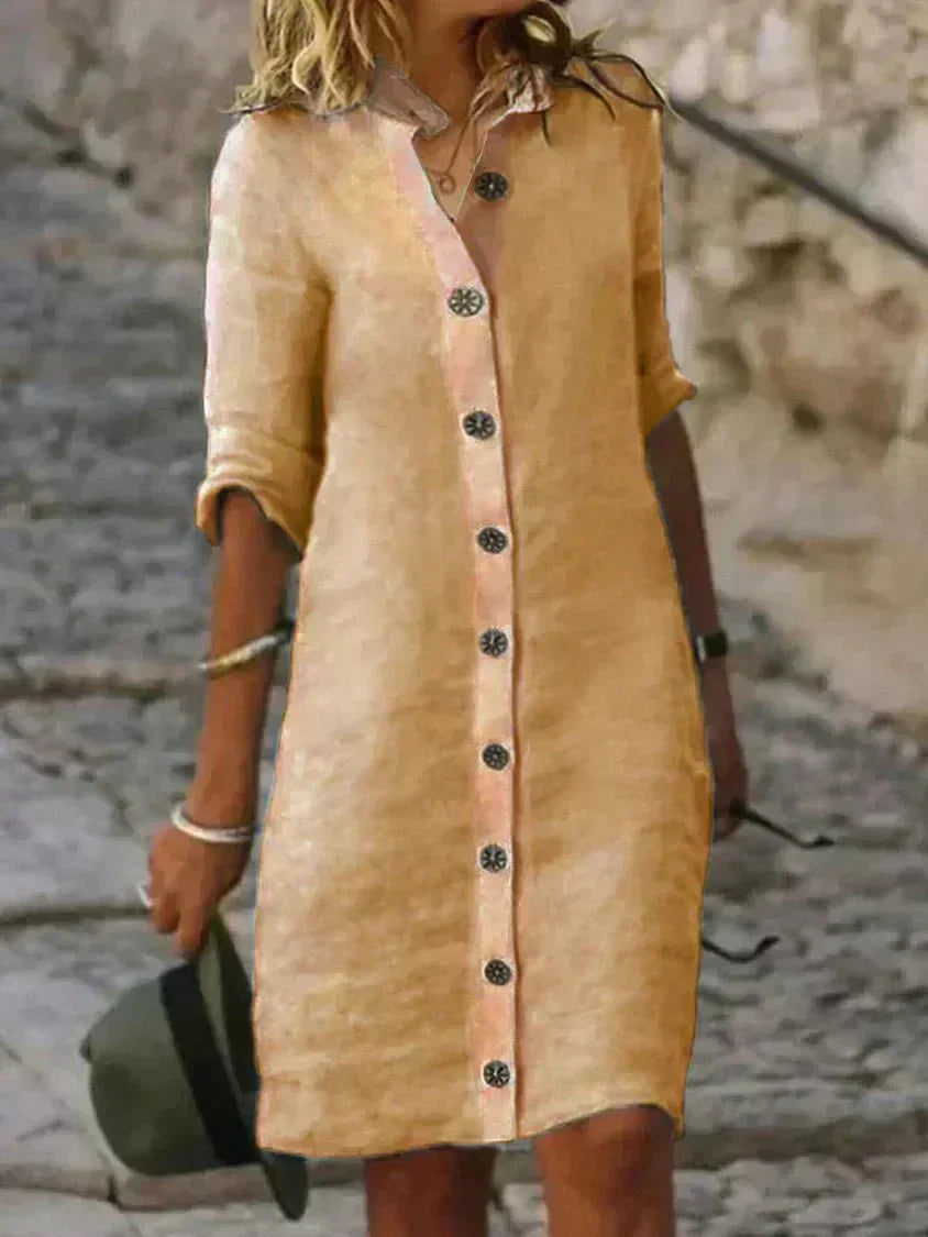 Avera | Vestido camisero ligero y cómodo