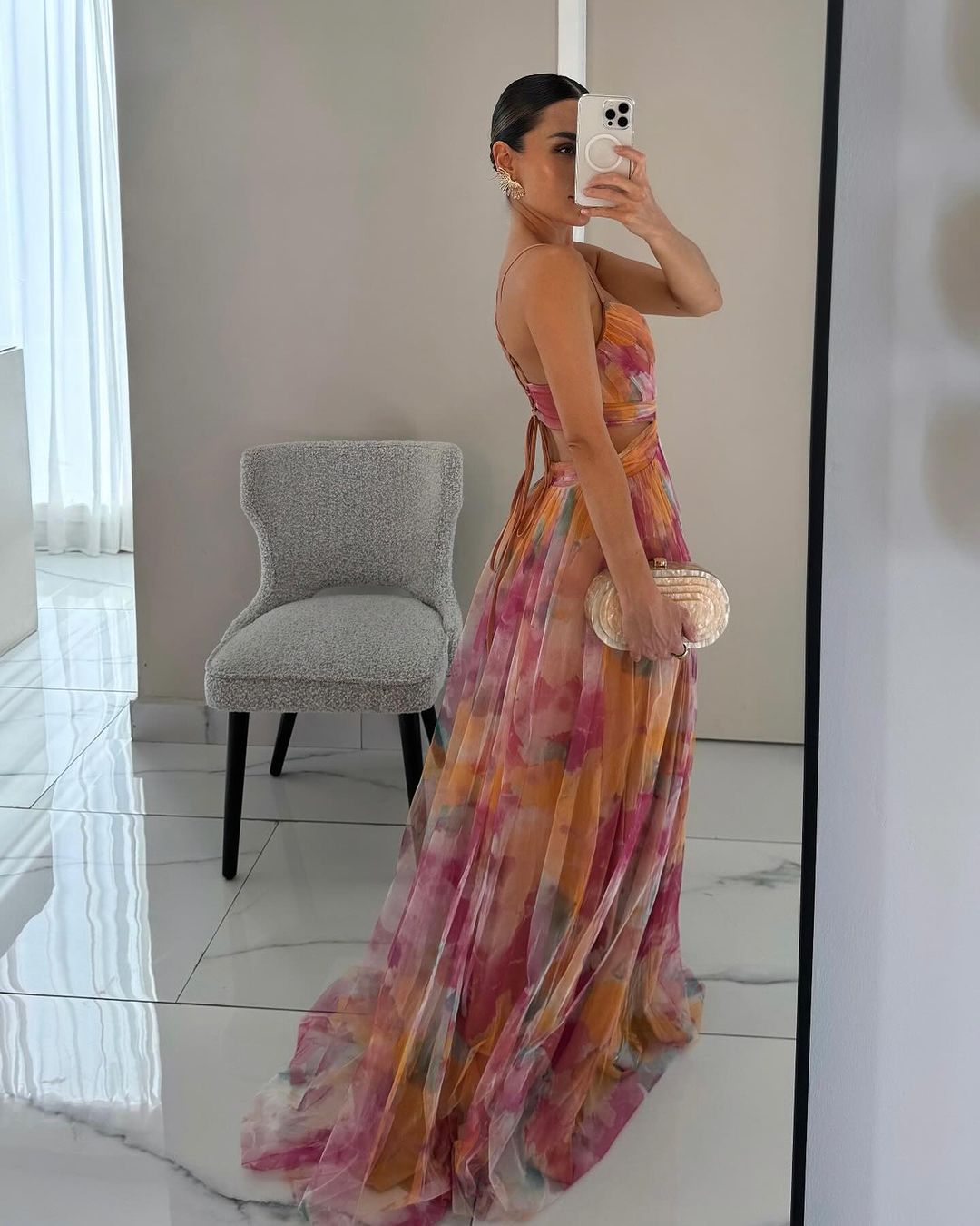 GISELLE | Vestido Maxi de Chifón