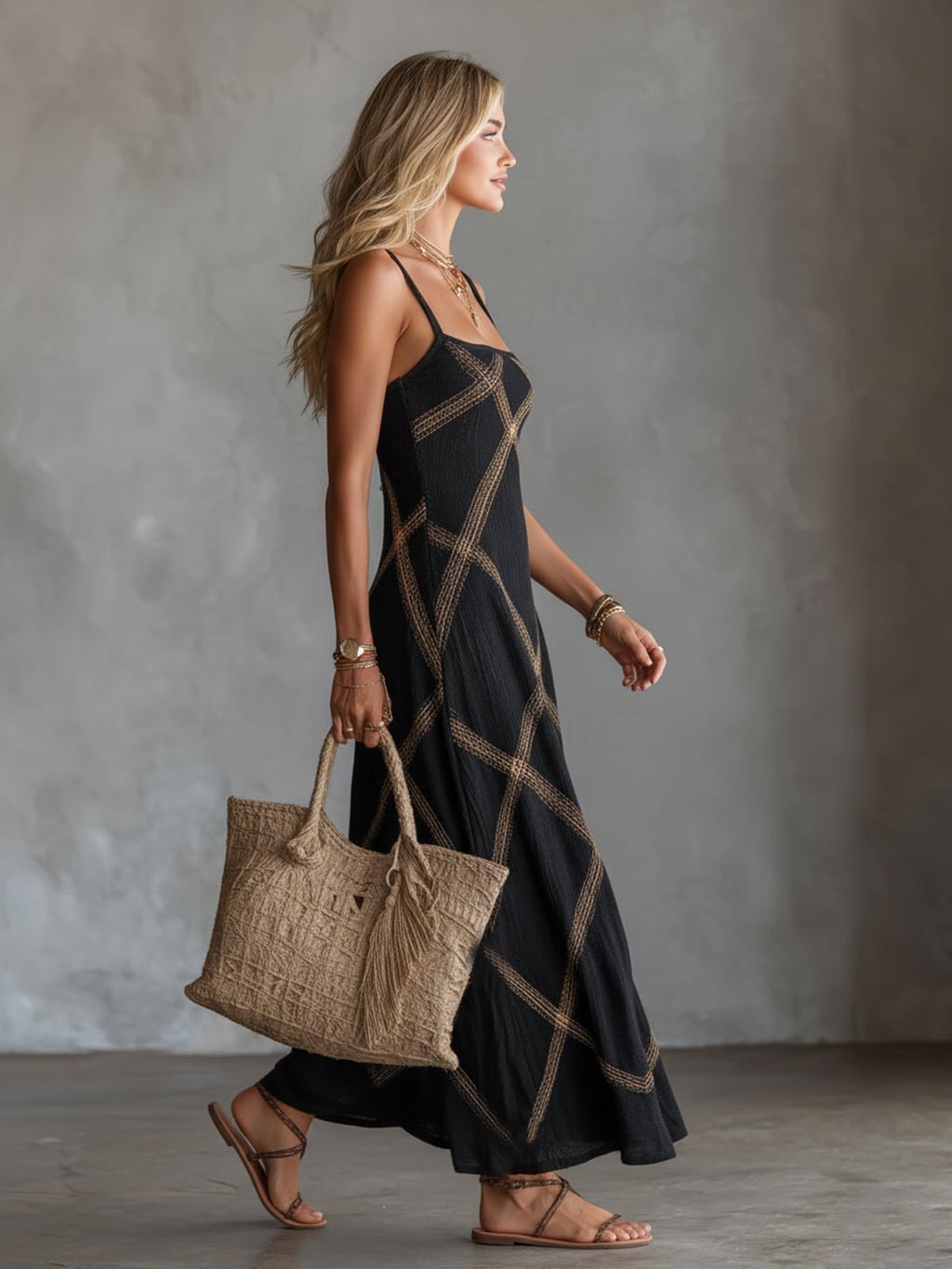 Vestido Geométrico Vittoria