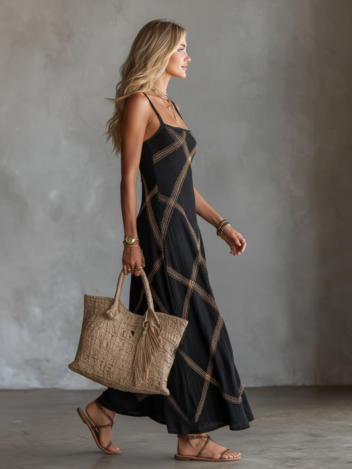 Vestido Geométrico Vittoria