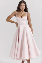 YLIANA | Vestido Midi de Verano Romántico