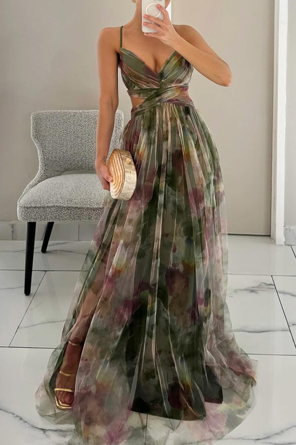 GISELLE | Vestido Maxi de Chifón