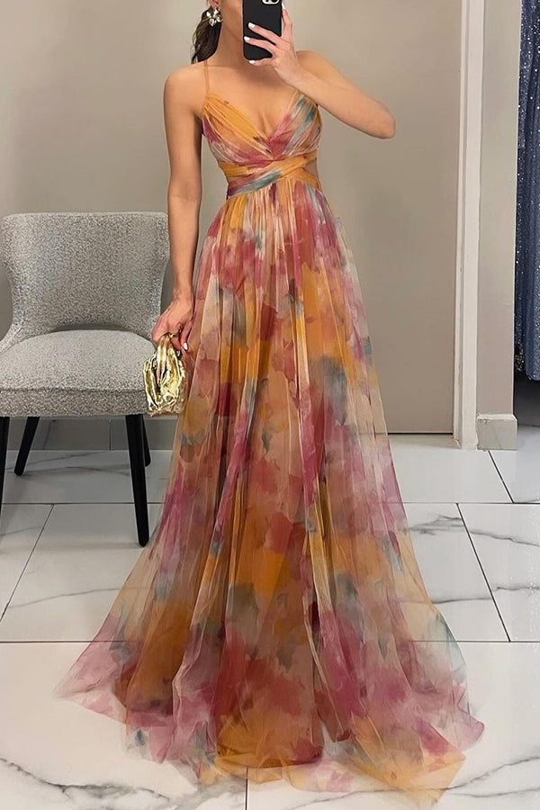 GISELLE | Vestido Maxi de Chifón