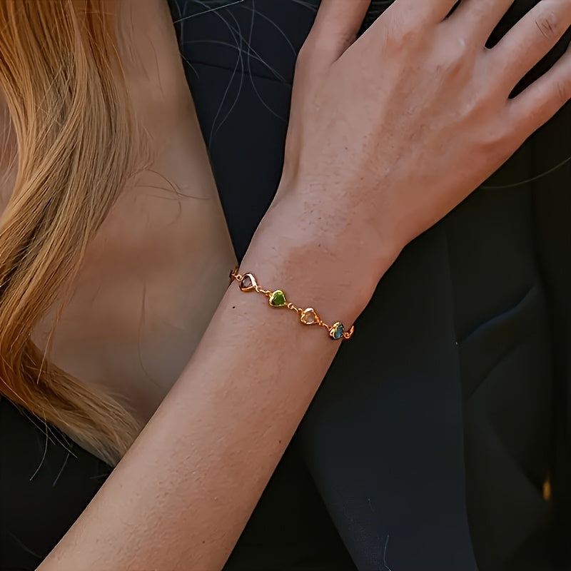 Pulsera en forma de corazón