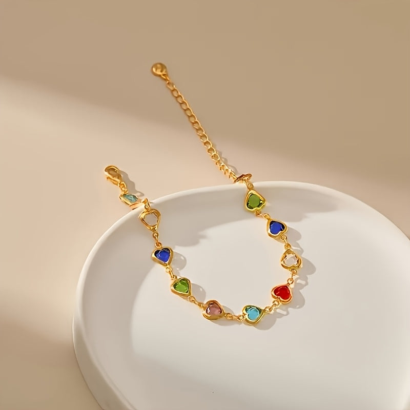 Pulsera en forma de corazón