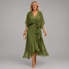 Monica | Vestido en V