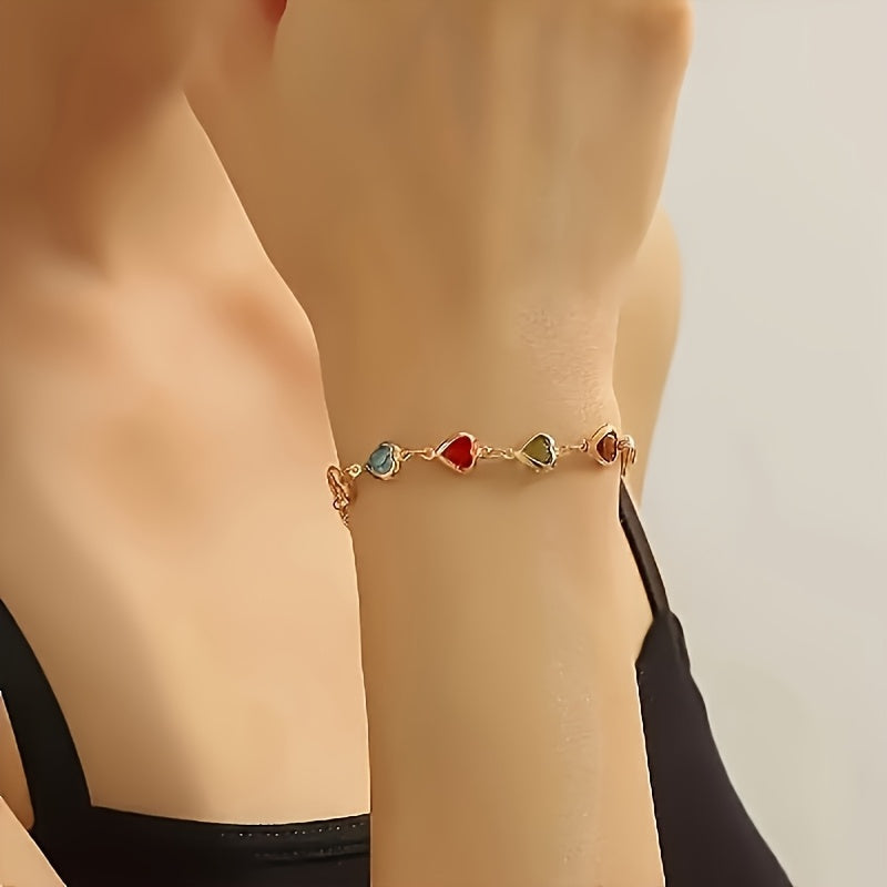 Pulsera en forma de corazón