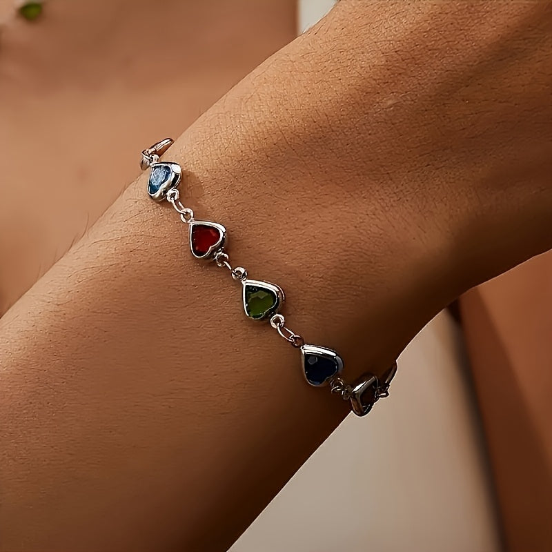 Pulsera en forma de corazón
