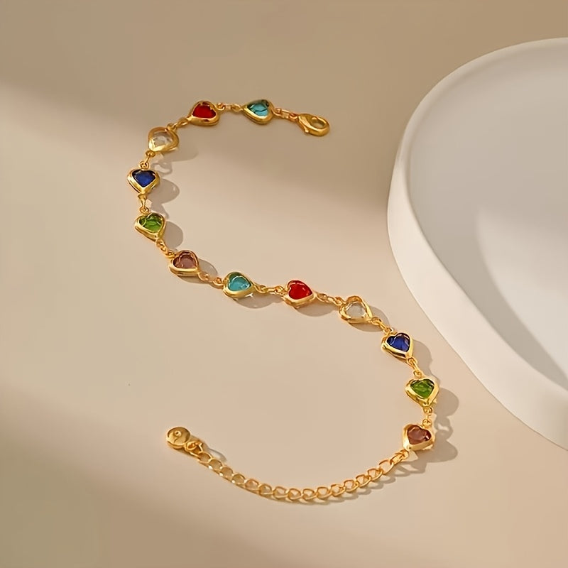 Pulsera en forma de corazón