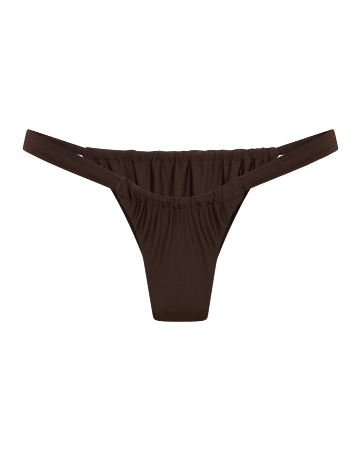BRAGUITA DE BIKINI SIENNA EN COLOR CHOCOLATE