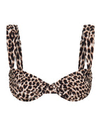 Top de Bikini SIENNA en Color Leopardo