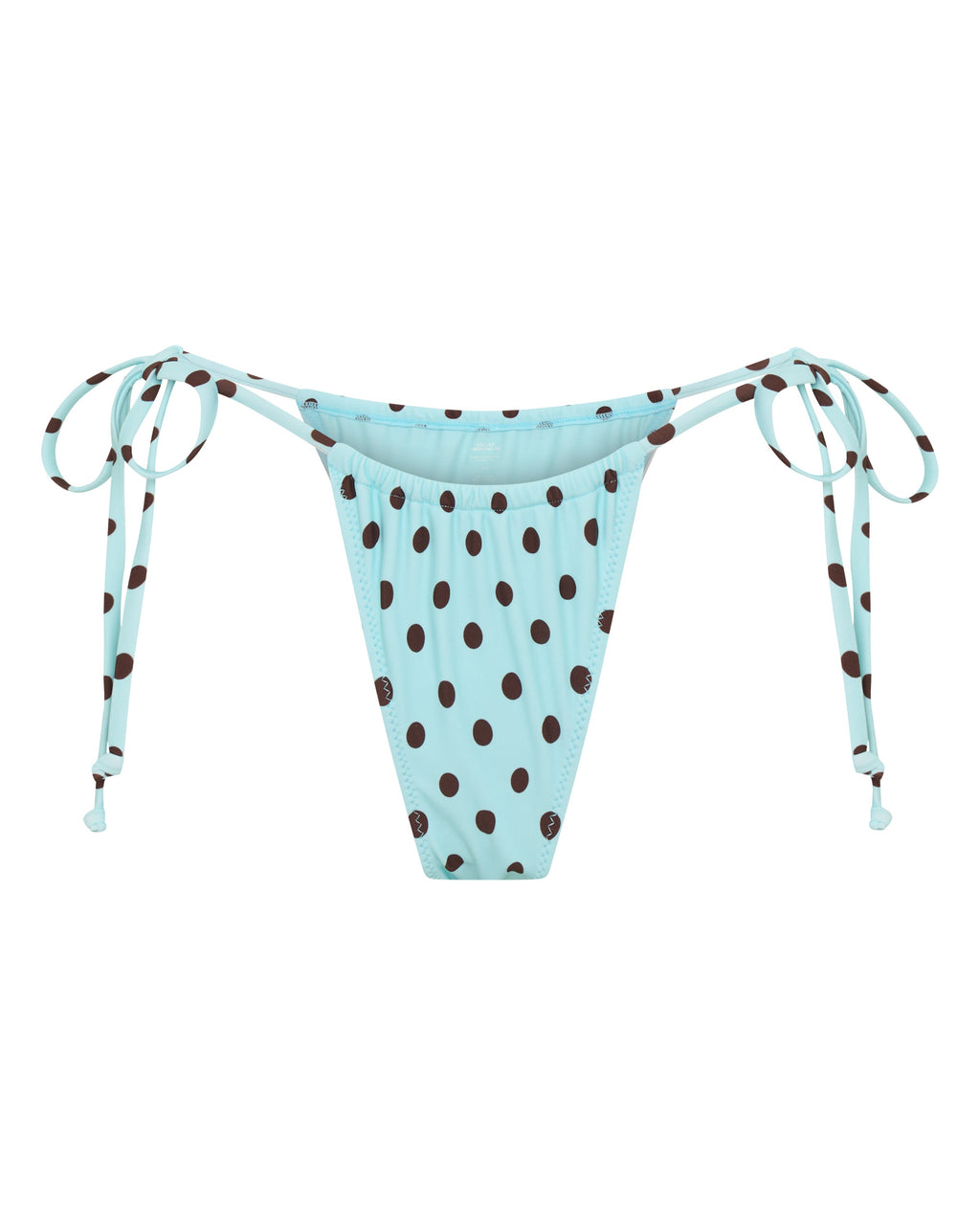 Braguita de bikini ELARA en color azul con lunares