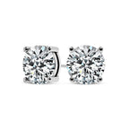 Pendientes de oro blanco Tera