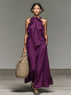 Vestido Maxi Gladys™ con bolsillos