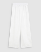 Pantalón de lino blanco