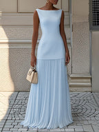 Shania™ Vestido Maxi Plisado