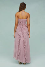 LIYANA | Vestido con Volantes en Espiral