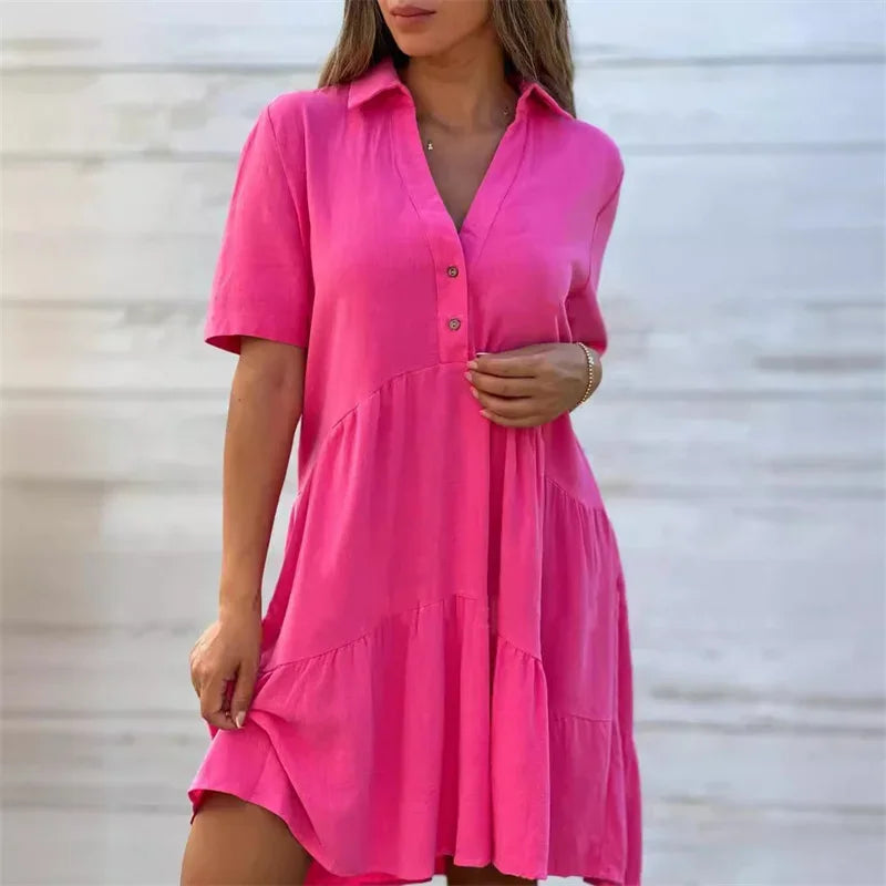 Beverly™ | Vestido elegante para mujeres con escote en V