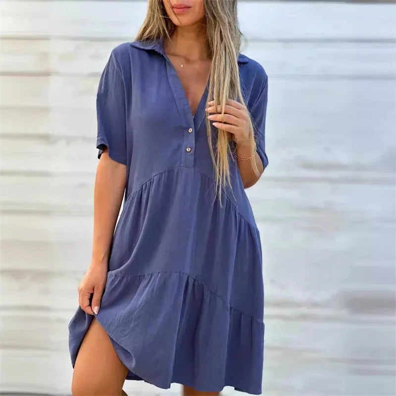 Beverly™ | Vestido elegante para mujeres con escote en V