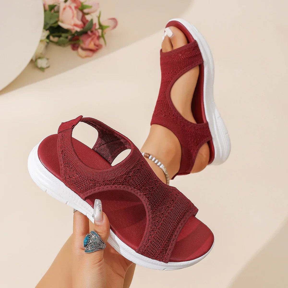 NARA SERRAT | SANDALIAS ERGONÓMICAS TRANSPIRABLES BREZZA