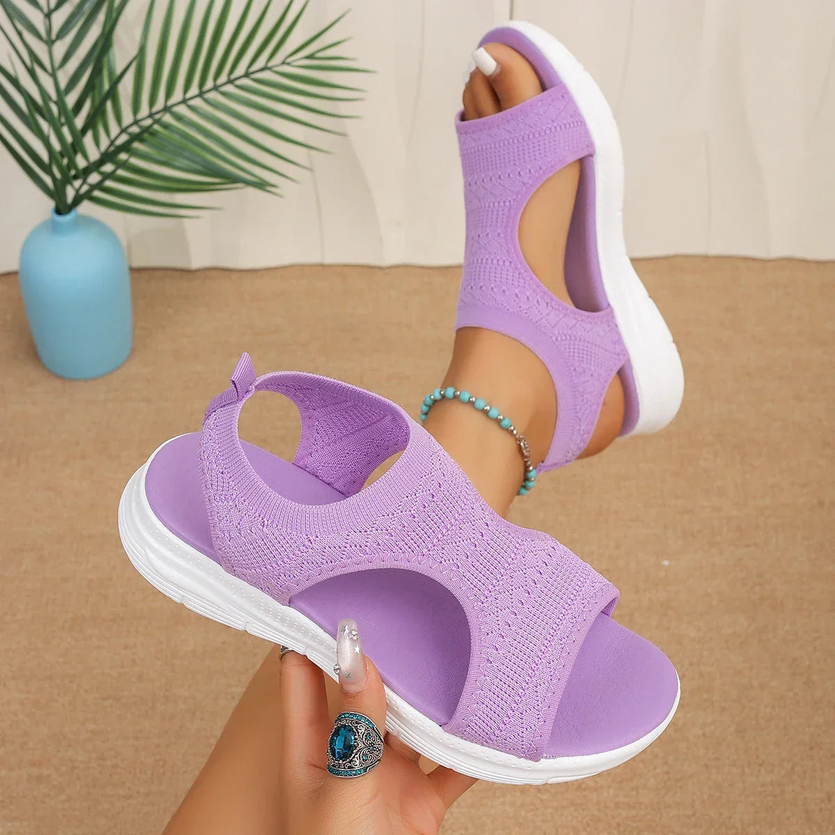 NARA SERRAT | SANDALIAS ERGONÓMICAS TRANSPIRABLES BREZZA