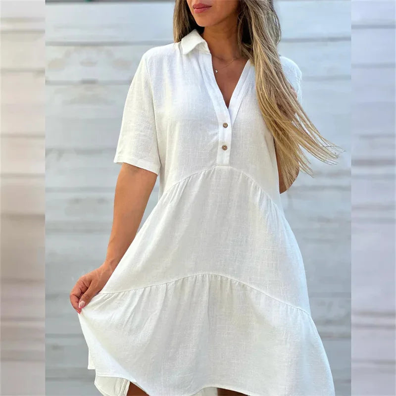 Beverly™ | Vestido elegante para mujeres con escote en V