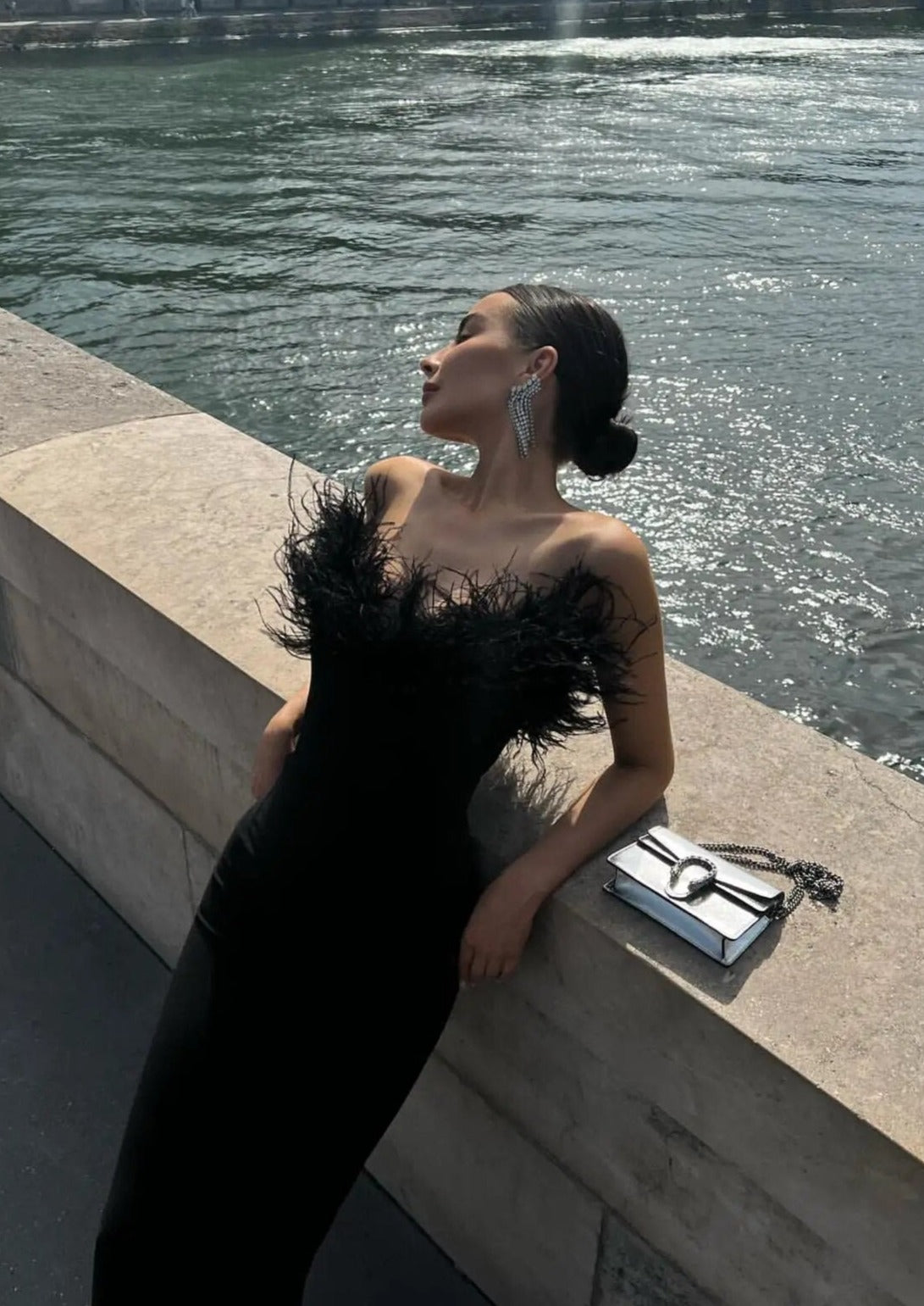 Anastasia™ | Vestido de plumas
