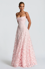 SOFIA | Elegante vestido maxi de encaje