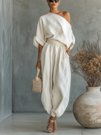 Mila™ | Conjunto de 2 piezas off-shoulder