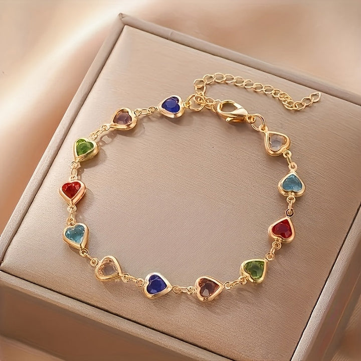 Pulsera en forma de corazón