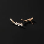 Pendientes florales atemporales