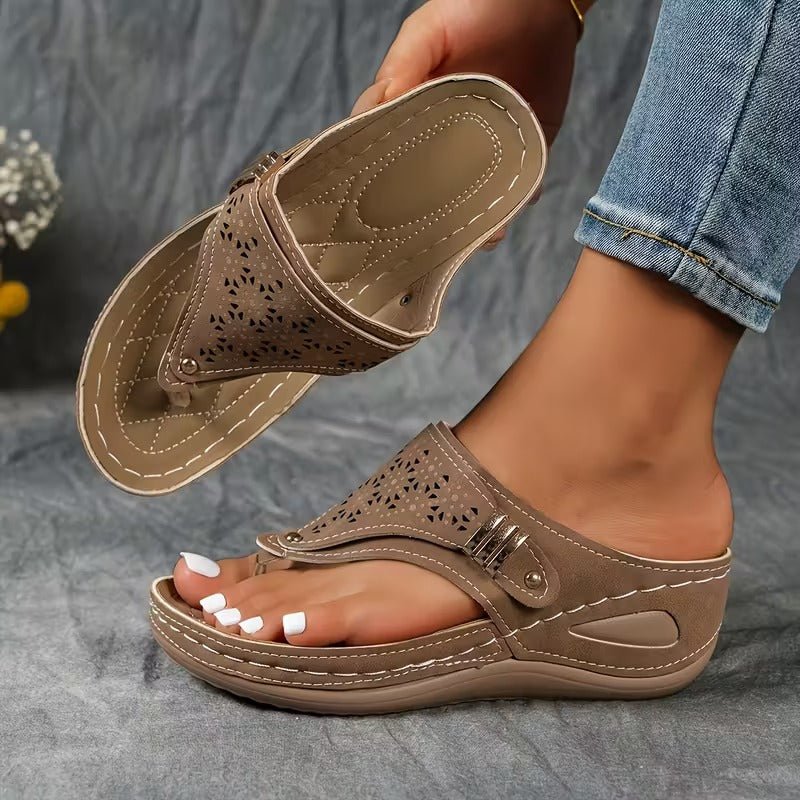 ANTONIA | Sandalias con cuña cómodas