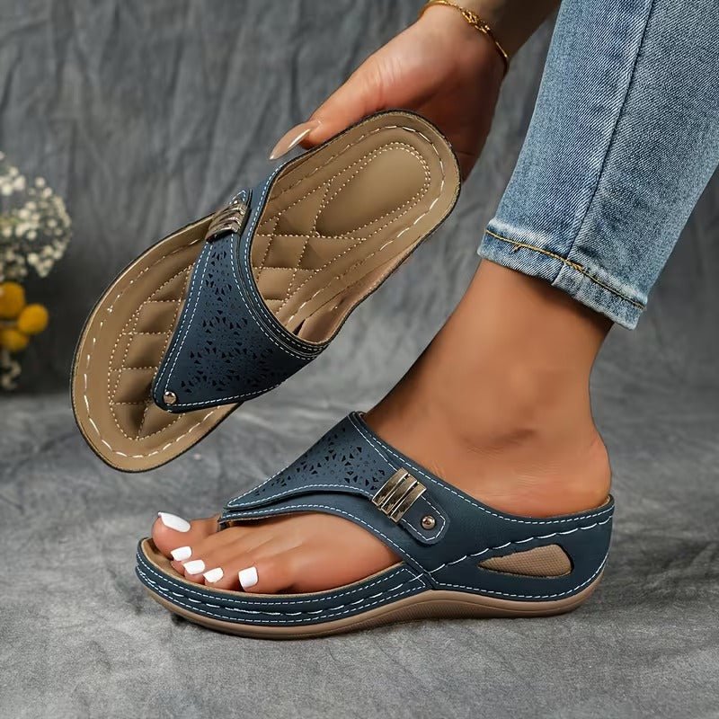 ANTONIA | Sandalias con cuña cómodas