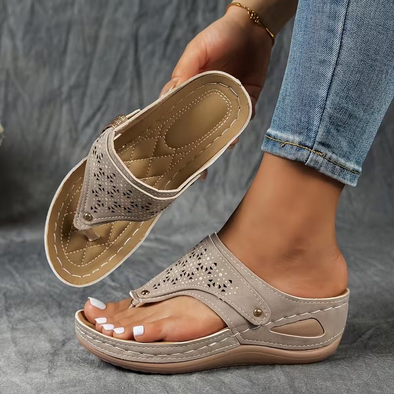 ANTONIA | Sandalias con cuña cómodas