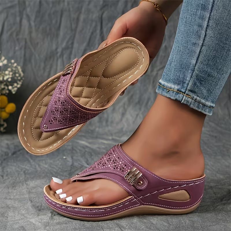 ANTONIA | Sandalias con cuña cómodas