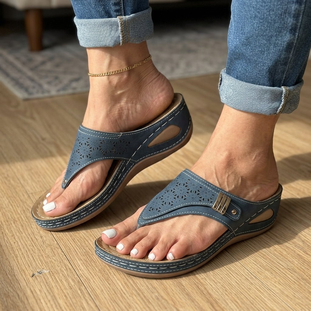 ANTONIA | Sandalias con cuña cómodas