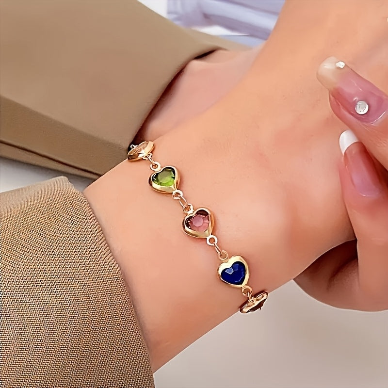Pulsera en forma de corazón