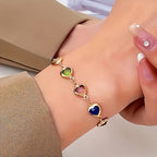 Pulsera en forma de corazón