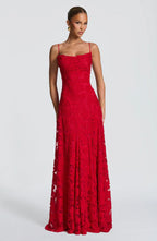 SOFIA | Elegante vestido maxi de encaje
