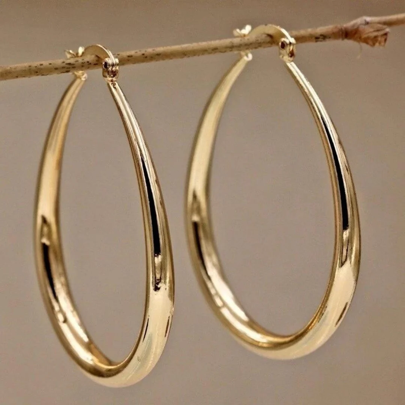 Pendientes vintage de oro