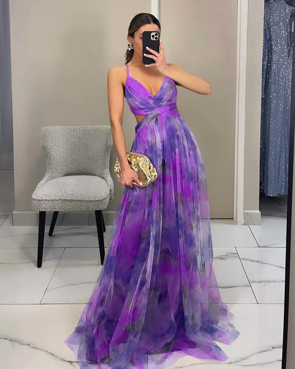 GISELLE | Vestido Maxi de Chifón