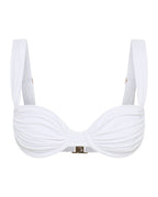 Top de Bikini SIENNA en Color Blanco
